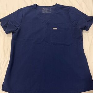 Figs Women’s Navy Catarina Scrub Top